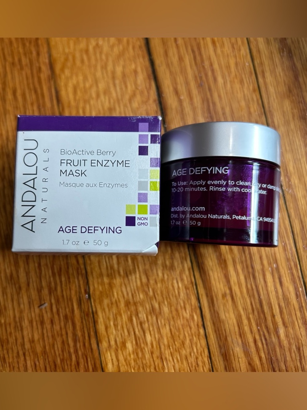 Age Defying BioActive Berry‎ Fruit Enzyme Mask - Purple